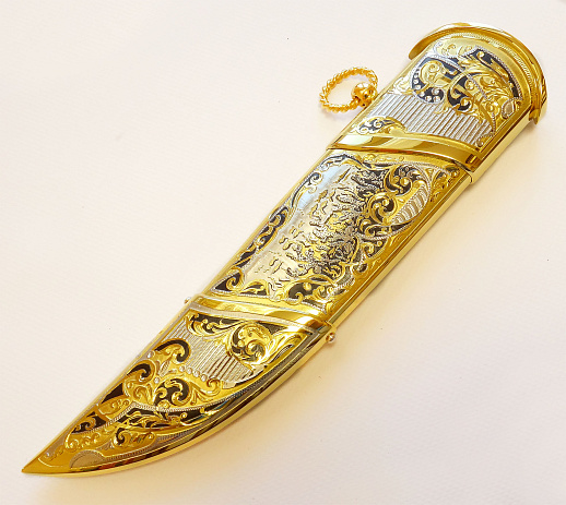 Нож "Акула". Златоуст купить с доставкой Нож "Акула". Златоуст