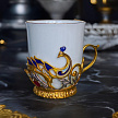 Кофейная чашка "Павлин"
