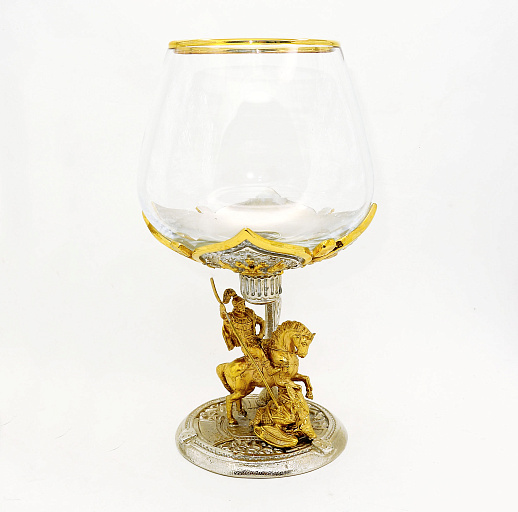 Подарочный бокал для коньяка "Георгий Победоносец"